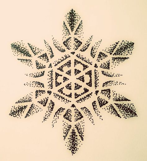 Snowflake Mandala by Kildeberg Tattoo | Kildeberg Tattoo | Flickr Skiing Tattoo, Snowflake Tattoo, Snowflake Mandala, Winter Tattoo, Mexico Tattoo, Snow Flake Tattoo, Chest Ideas, Geometric Mandala Tattoo, Snowflakes Art