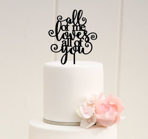 Vow Renewal Cake, Cake Toppers Wedding, Wedding Cake Toppers Unique, Love Cake Topper, Unique Cake Toppers, 30th Wedding Anniversary, Topper Wedding, November Wedding, All Of Me