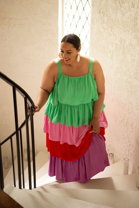 Big Size Dress Casual Simple, Plus Size Summer Outfits Big Stomach, Grown Style, Perfectly Priscilla Boutique, Plus Size Summer Fashion, Morning Dress, Plus Size Summer Dresses, Plus Size Summer Outfits, Stylish Jumpsuit