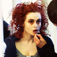 Mrs. Lovett Makeup Dancing Witches, Haunt Makeup, Helena Carter, Mrs Lovett, Marla Singer, Magic Woman, Caroline Flack, Johnny Depp Movies, Tim Burton Movie