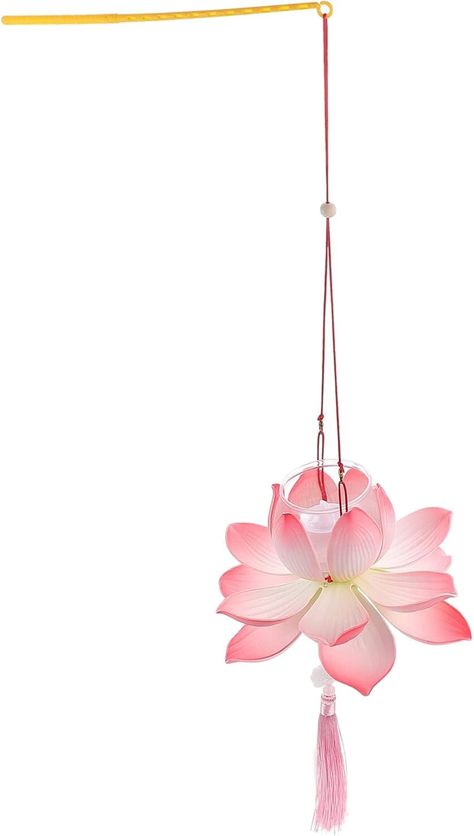 Amazon.com: PRETYZOOM Handheld Lotus Lantern Artificial Lotus Lamp Wishing Water Lily Candles Light DIY Lantern Decors Photo Props for Mid- Autumn Festival Party Red : Home & Kitchen Diy Lantern Decor, Mid Autumn Festival Party, Diy Candle Light, Lotus Lantern, Pink Lanterns, Diy Lantern, Candles Light, Lotus Lamp, Moon Festival