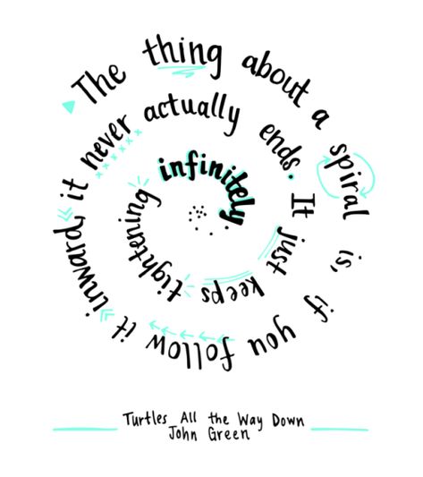 Thought Spiral, John Green Quotes, Down Quotes, John Green Books, Green Quotes, Looking For Alaska, F Scott Fitzgerald, Favorite Book Quotes, Literature Quotes