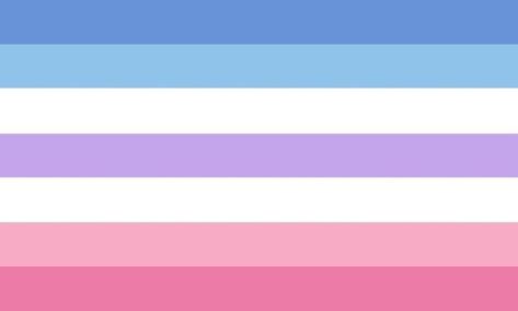 Bigender is a person who has 2 genders or double gender, generally it is static between both but it can also be genderfluid, it is under the trans, non-binary and multi-gender umbrella, third flag created alternative of the first, valid ✅ Pride Month Calendar, Bigender Flag, Gender Identities, Non Binary Gender, Gender Flags, Lgbtq Flags, Pride Day, Lgbt Flag, Non Binary