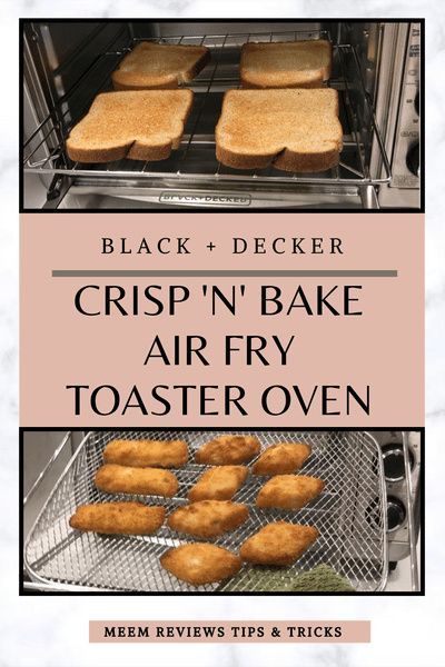 See the results! Cooking with the Black and Decker Crisp n Bake Air Fry Toaster Oven couldn't be easier! An all-in-one convection toaster oven that takes up little counter space. A perfect small appliance for everyday use. #blackanddecker #black+decker #black&decker #toasteroven #crispnbake, #airfry, #airfrytoasteroven Black And Decker Air Fryer Recipes, Black & Decker Toaster Oven Air Fryer Recipes, Black And Decker Air Fryer Toaster Oven, Black And Decker Air Fryer Toaster Oven Recipes, Counter Oven, Toaster Recipes, Toaster Oven Cooking, Toaster Oven Recipes, Convection Toaster Oven