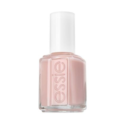 Essie Nail Polish in Fiji Snow White Nails, Essie Nail Polish Colors, Pale Pink Nails, Essie Colors, Polish Names, Sheer Nails, Essie Nail Colors, Celebrity Nails, Colors For Dark Skin