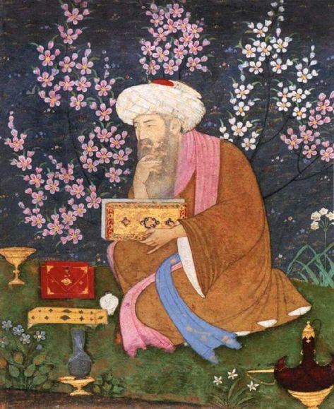 Ibn Arabi, Persian Miniature, Fantasy Island, Art Et Illustration, Art And Illustration, Jolie Photo, Book Projects, Museum Of Fine Arts, Miniature Painting