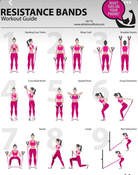 Toning Tube Exercises, Resistance Band With Handles Workout, Resistance Rope Exercises, Resistance Band With Handles Exercises, Arm Band Exercises, Band Workout For Arms, Resistance Tube Exercises, Resistance Band Workout For Women, Armband Workout