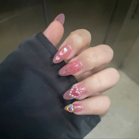 Pretty Gel Nails, Cute Gel Nails, Soft Nails, Jelly Nails, Kawaii Nails, Funky Nails, Henna Art, Pretty Acrylic Nails, Short Acrylic Nails