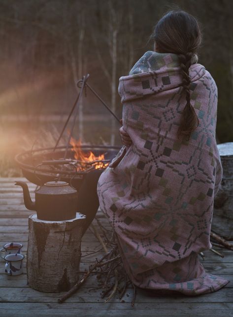 Pink Filter, Woollen Blankets, Dusky Blue, Open Fire, Vintage Star, Comfort And Joy, Handmade Blanket, Star Design, Patchwork Quilt