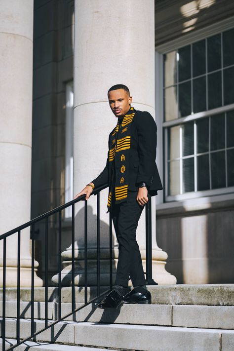 Male Graduation Pictures College, Male Graduation Outfit, Alpha Phi Alpha Graduation Pictures, Black Man Graduation Pictures, Hbcu Graduation Pictures Photo Ideas Men, Black Male Graduation Photoshoot, Men’s Graduation Poses, Black Male Graduation Pictures, Alpha Phi Alpha Fraternity Photoshoot