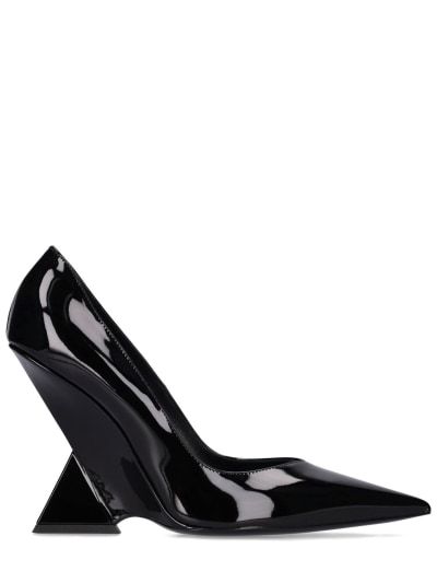 105mm cheope patent leather pumps - The Attico - Women | Luisaviaroma The Attico, Black Accessories, Patent Leather Pumps, Leather Pumps, Black Pumps, Plexus Products, Women's Pumps, Wedge Heels, Patent Leather