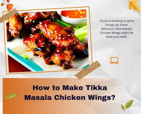 How do you make chicken wings taste better? If you're looking to spice things up, these delicious Tikka Masala Chicken Wings might be what you need.   There's no denying that chicken wings are excellent food. They're cheap, tasty, and versatile. But they don't always come out tasting good. The problem lies in the way […] Deep Fried Chicken Wings Recipe, Tikka Masala Chicken, Make Chicken Wings, Deep Fried Chicken Wings, Best Chicken Wing Recipe, Wings Recipes, Chicken Masala, Fried Chicken Wings, Best Air Fryers