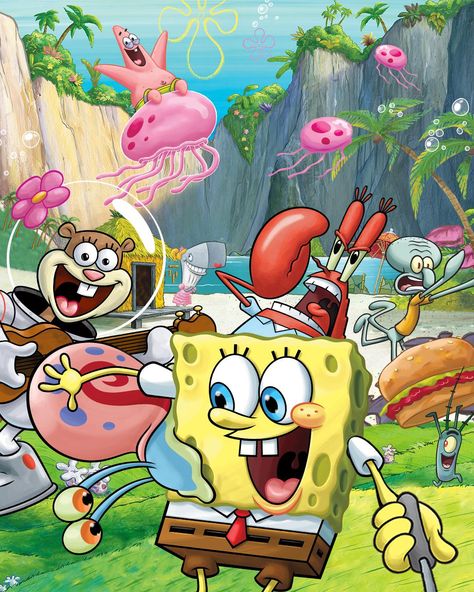 Spongebob Background, Spongebob Pics, Spongebob Cartoon, Spongebob Drawings, Cute Puppy Wallpaper, Spongebob Painting, Puppy Wallpaper, Best Selfies, Spongebob Wallpaper