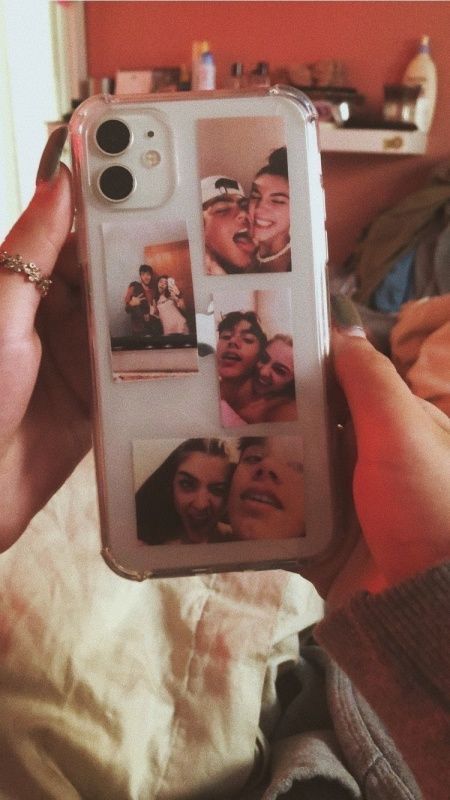 Picture Phone Cases, Couples Phone Cases, Collage Phone Case, Polaroid Pictures, Apple Iphone 11, Diy Gifts For Boyfriend, Relationship Goals Pictures, Aesthetic Phone Case, Clear Iphone Case