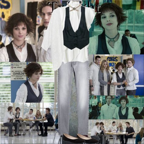 Twilight Fits, Cullen Outfits, Alice Cullen Outfits, Alice Cullen Aesthetic, Cullen Aesthetic, Twilight Fashion, Twilight Alice, Cullen Family, Alice Halloween