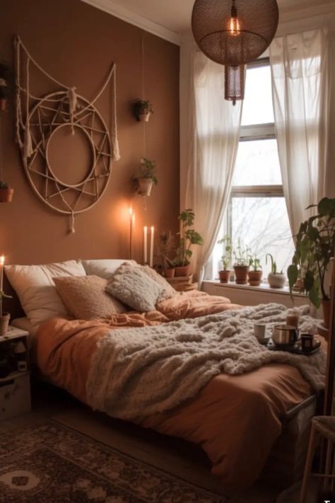 Witch Bedroom, Witchy Bedroom Ideas, Whimsy Goth Bedroom, Woman Bedroom Ideas, Grown Woman Bedroom Ideas, Witchy Bedroom, Goth Bedroom, Moody Bedroom, Dark Bedroom