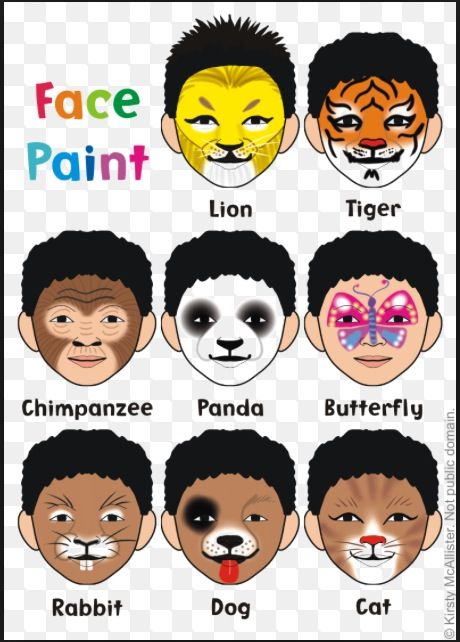 Lion Face Paint Easy, Animal Face Paint, Puppy Face Paint, Kids Face Painting Easy, Lion Face Paint, Face Painting Images, Animal Face Paintings, Face Painting Easy, Kids Face Paint