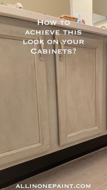 ALL-IN-ONE Paint by Heirloom Traditions on Instagram: "Do you love the classic brown & gray Pottery Barn finish? We have a great #potterybarn dupe for you. AND...we put it on cabinets ! Wait til you see this! #allinonepaint #heirloomtraditionspaint #cabinetpainting #dupe #potterybarn potterybarndupe#paintingtechnique #paintfinish" Heirloom All In One Paint Colors, Brown Painted Furniture Ideas, Heirloom Paint Cabinets, Heirloom Traditions All In One Paint Kitchen Cabinets, Paint Wash Cabinets, Limewash Cabinets, Pottery Barn Paint Finish, All In One Paint Heirloom Traditions, Heirloom Traditions All In One Paint