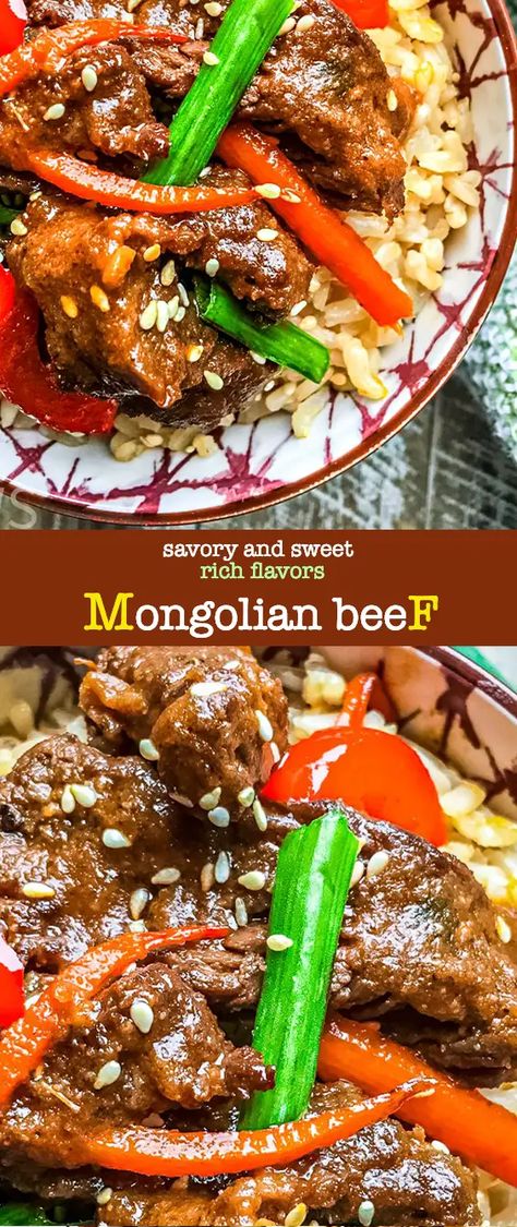 Delicious Instant Pot® Mongolian Beef: Tender beef in savory sauce. Easy & quick recipe. Perfect balance of flavors. Serve over rice. Elevate your cooking! Instant Pot Mongolian Beef, Serve Over Rice, Ginger Beef, Asian Beef, Mongolian Beef, Tender Beef, Savory Sauce, Quick Recipes, Quick Easy Meals