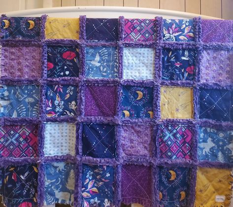 Excited to share the latest addition to my #etsy shop: Patchwork Quilt, Infant Quilt, Bohemian Rag Quilt, Floral, Baby Bedding, Baby Girl Quilt, Witchy Gifts, Mini Crib Quilt, Magical Gifts https://etsy.me/3qKmcjV #unicorn #babyshower #patchwork #crib #minkyblanket Witchy Quilt Ideas, Witchy Quilt Pattern, Witchy Quilt, Floral Baby Bedding, Unicorn Quilt, Farmhouse Christmas Stockings, Faux Fur Bedding, Secret Secret, Magical Gifts