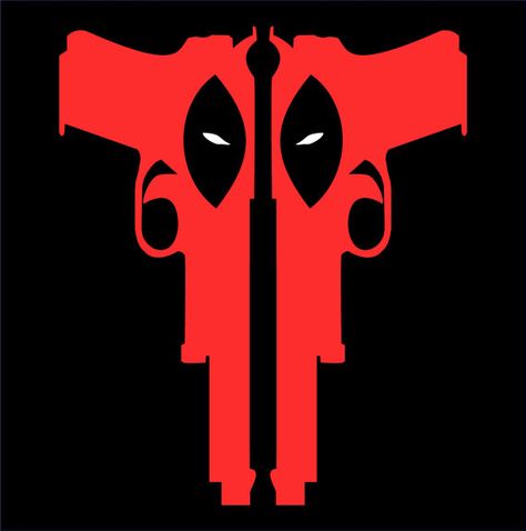 Deadpool Thomas Deadpool Silhouette, Deadpool Stencil, Deadpool Shirt, Deadpool Art, Deadpool Movie, Dead Pool, Comic Manga, Marvel Vs Dc, Marvel Deadpool