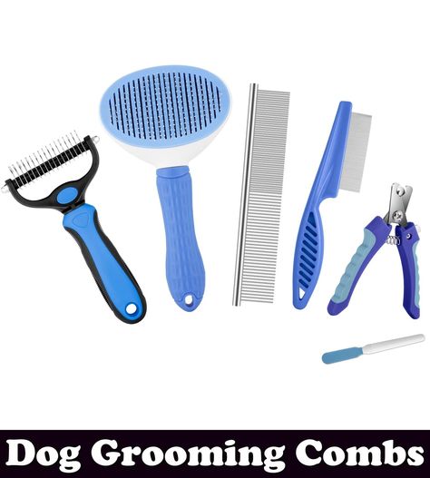 Dog Brush Grooming Care Kit Shedding - Dog Grooming Dog Brush for Cat and Dog, Slicker Brush with Shedding Removes, Pet Hair Dog Hair Brush, Cat And Puppy, Dog Hair Removal, Dog Brush, Slicker Brush, Puppy Stuff, Dog Shedding, Dog Brushing, Care Kit