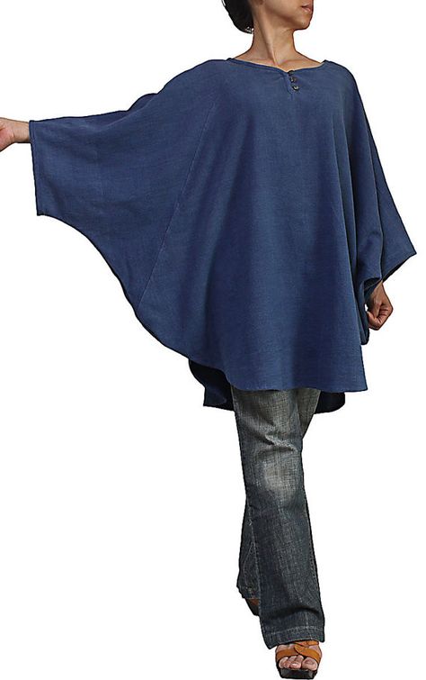 Tunic With Jeans, Denim Ideas, Female Model, Dress Sewing Patterns, Woven Cotton, Sewing Clothes, Sewing Dresses, Comfy Outfits, Fashion Tops