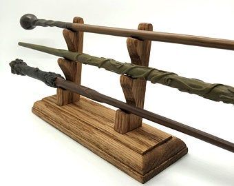 Harry Potter Wand Stand, Harry Potter Wand Display, Wand Display, Wand Woods, Wand Holder, Wizard Wand, Diy Wand, Harry Potter Style, Harry Potter Decor