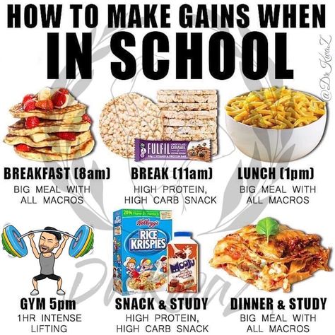 Back to school diet Full Body Split, High Carb Snacks, Weight Gain Plan, Weight Gain Diet, Chocolate Breakfast, Weight Gain Meals, Nutrition Sportive, Healthy Weight Gain, High Carb