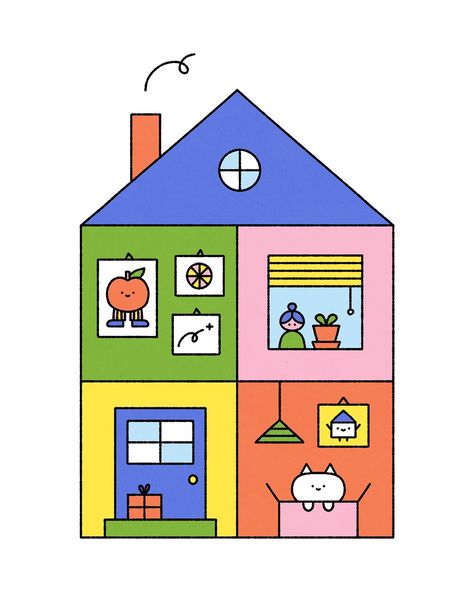 a little home for you and me 🏠 . . . . . #artistofinstagram #illustrated #happydrawing #illustration #illustratie #womeninart #digitalart #digitaldrawing #drawingoftheday #draweveryday Cute Home Illustration, Cute Home Drawing, Sticker Illustration Design, Home Illustration, Bee Flower, Procreate Illustration, Illustration Kids, Shop Illustration, Shirt Illustration