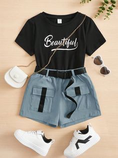 Cute Modest Outfits, Summer Outfits For Teens, Casual Outfits For Teens, Cute Dress Outfits, Trendy Outfits For Teens, Cute Preppy Outfits, Tween Outfits, Simple Trendy Outfits