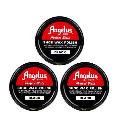 Angelus Shoe Polish Pack Black Shoe Wax, Shoe Polish, Shoe Care, Smooth Leather, Shoes Jewelry, Shoe Jewelry, Wax, Stain, Leather