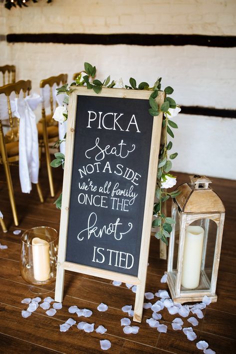 Isle Signs For Wedding, Wedding Entrance Sign Chalkboards, Pick A Seat Not A Side Chalkboard Sign, Wedding Pick A Seat Not A Side, Wedding Diy Ceremony Decor, Take A Seat Wedding Sign, Pick A Side Wedding Sign, Pick A Seat Not A Side Wedding Sign, Pick A Seat Not A Side Sign