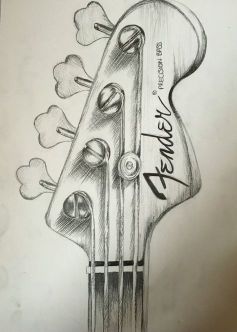 Fender guitar, pencil drawing by me! Half Guitar Drawing, Fender Guitar Drawing, Drawing Guitar, Guitar Art Painting, Music Art Drawing, Guitar Sketch, Music Sketch, Guitar Drawing, Music Drawings