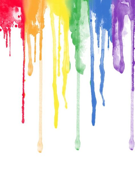 Rainbow Tattoos, Wallpaper Shelves, Drip Art, Watercolour Texture Background, Drip Design, Paint Drop, Dorm Art, Color Palette Challenge, Rainbow Painting