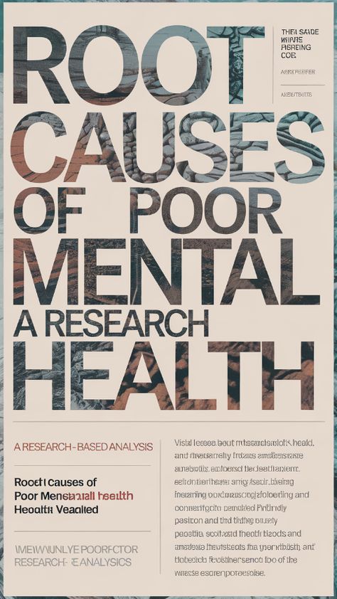 Root Causes of Poor Mental Health: A Research-Based Analysis Financial Counseling, Adverse Childhood Experiences, Brain Structure, Fetal Development, Prenatal Care, Mental Health Disorders, Cognitive Development, Brain Activities, Circadian Rhythm