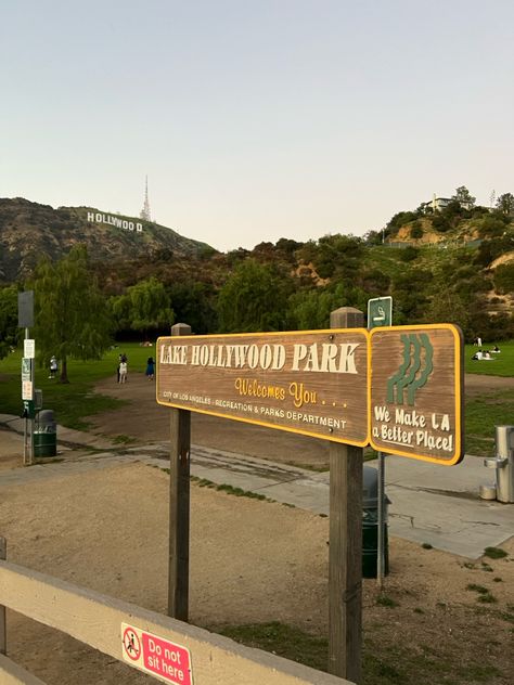 hollywood, lake hollywood park, sign, park, golden hour, los angeles, california Lake Hollywood Park, Quincy Whipple, Usa Life, Disneyland Ca, Los Angeles Parks, California Parks, Los Angeles Hollywood, Hollywood Boulevard, Hollywood Sign