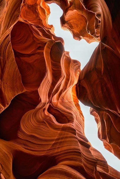 Lower Antelope Canyon, Printable Images, Orange Aesthetic, Inspired By Nature, Pretty Places, Landscape Photographers, Antelope Canyon, Looking Up, The Great Outdoors