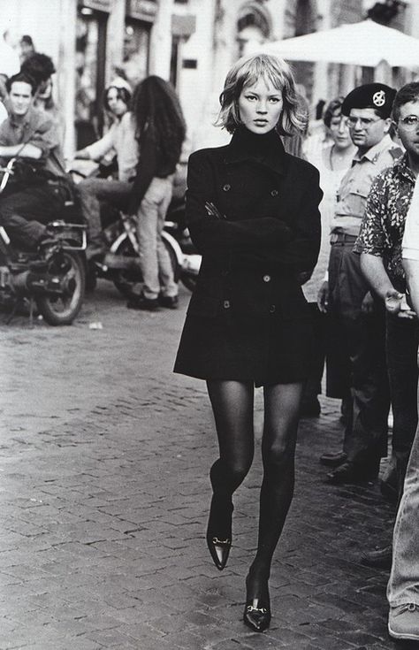 katie Jerry Hall, Jean Shrimpton, Stephanie Seymour, Cooler Style, Carla Bruni, Peter Lindbergh, Look Retro, Minimal Classic, Linda Evangelista