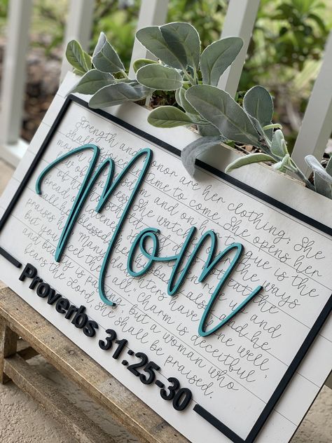 Gifts For Adult Daughters, Mother's Day Diy Gifts, Lasercut Ideas, Laser Crafts, Gifts For Elderly, Diy Mother's Day Crafts, Diy Mother's Day, Mother's Day Craft, Mothers Day Signs