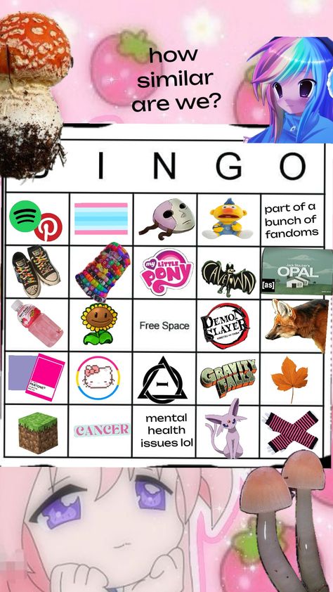 #me #shuffle #bingo #indie #therian #scene Therian Bingo, Trans Bingo, Brain Rot, Free Space, Health Issues, Bingo, My Little Pony, Brain, Health