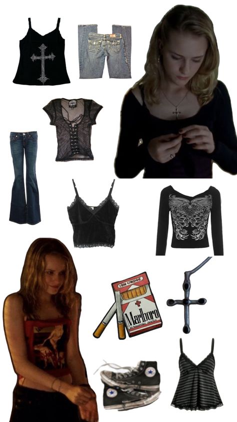 13 Tracy vibes Thirteen Movie Outfits, Thirteen Movie, Trashy Outfits, 2000s Outfits, Dark Outfits, Aesthetic Fits, Movies Outfit, 2000s Fashion Outfits, Movie Fashion