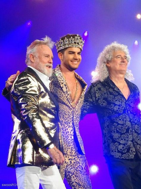 Twitter Queen Adam Lambert Tour, Queen With Adam Lambert, Adam Lambert Concert, Queen David Bowie, Queen Brian May, Queen Ii, Adam Style, Stud Muffin, Roger Taylor