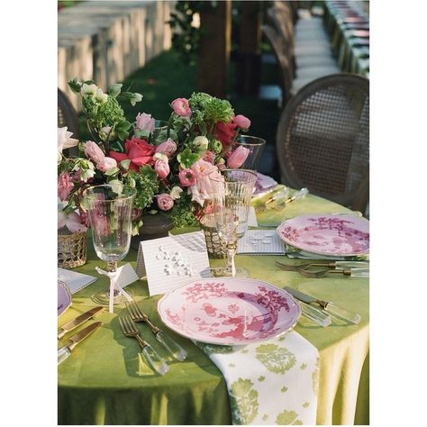 Pink And Green Engagement Party, Plating Wedding, Wedding Plating, Morgan Riley, Philbrook Museum, Pink And Green Wedding, Flat Lay Styling, Outdoor Tent Wedding, Tablescape Wedding