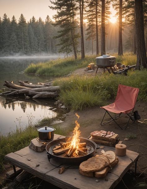 Lakeside Zen Lake Day Aesthetic, Lake Aesthetics, Lakeside Living, By The Lake, Camping Ideas, Nature Activities, Cozy Cabin, Lake Life, Start The Day