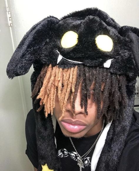 Check out my new yt vid Hairstyles For Men Black Hair, Dreads For Women, Emo Black Boy, Men Black Hair, Hairstyles For Men Black, Permanent Loc Extensions, Dyed Dreads, Hair Dreads, Black Dreads