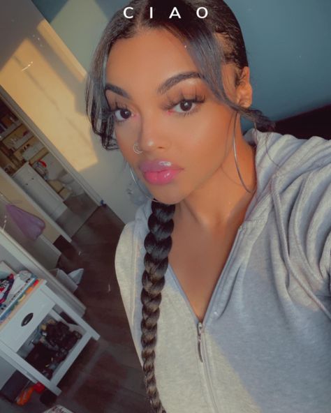 Braided Ponytail Bangs, Braided Ponytail With Weave, Braided Ponytail With Bangs, Ponytail With Bangs For Black Women, Ponytail With Weave, Ponytail With Bangs, Hair 2022, Weave Ponytail, Jumbo Braids