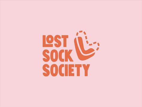 Logo Business Design, Laundry Logo, Money Logo, Logo Design Agency, Lost Socks, Unique Logo Design, Van Dijk, Happy Design, Logo Business