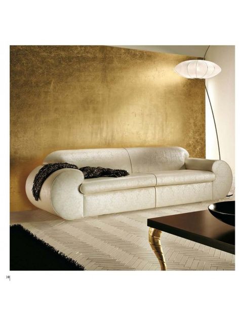 Gold wall”                                                                                                                                                                                 More Golden Accent Wall, Gold Wall Living Room, Gold Silver Wall Paint, Gold Leafing On Wall, Gold Wall Paint Living Room, Golden Wall Paint, Gold Wall Design, White Wall With Golden Lines, Rustic Gold Wall Paint