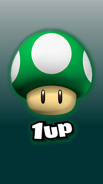 Mario bros, 1up, mushroom, green Charging Animation Wallpaper, Mario Gif, Mario Stickers, 1up Mushroom, Charging Animation, Shroom Art, Evolution Tattoo, Aces And Eights, Super Mario All Stars